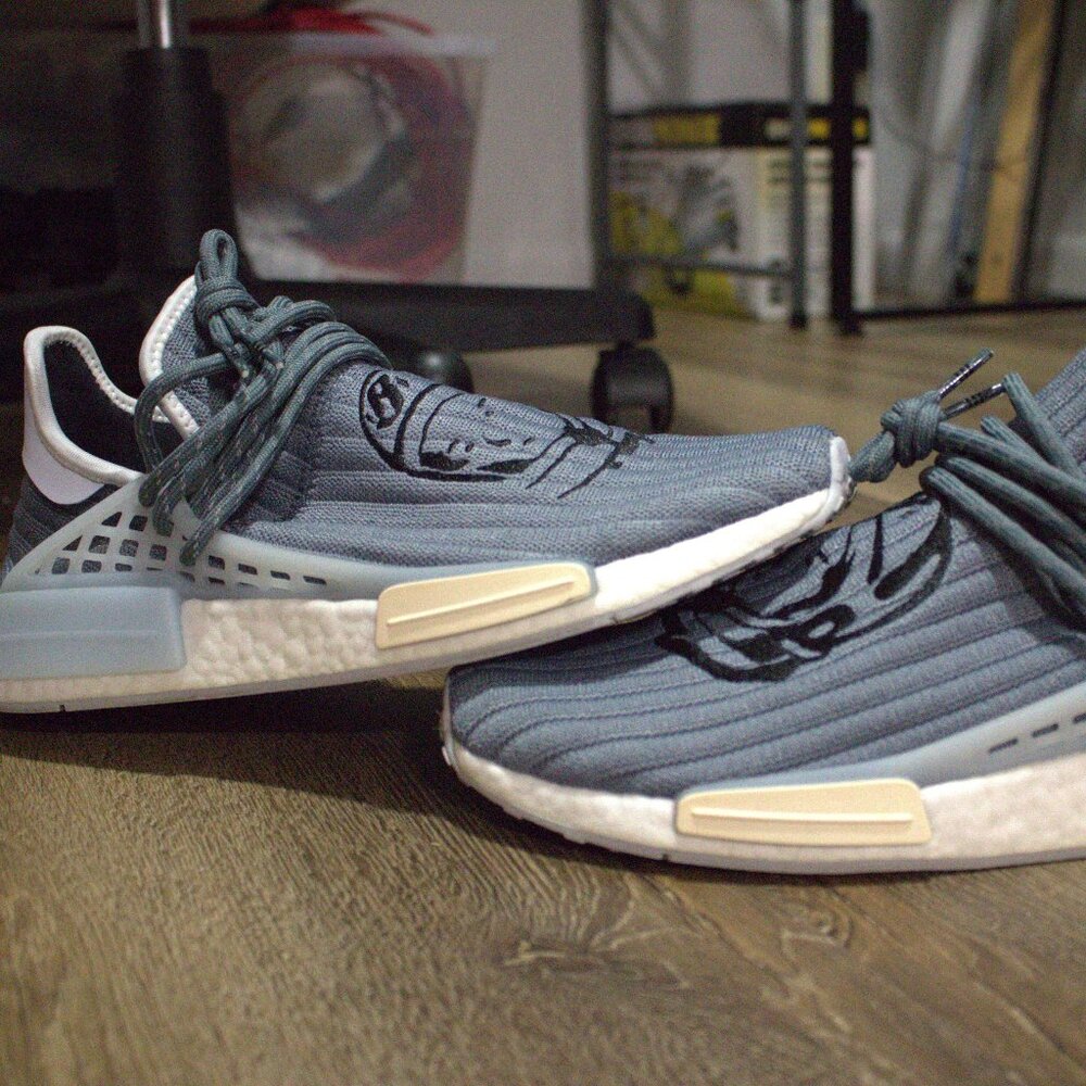 BBC Ice Cream x Pharrell x adidas NMD Human Race 'Astronaut' Mens Size 10.5